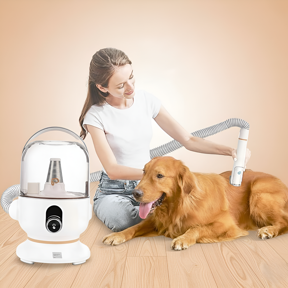 Pet Grooming Vacuum Kit