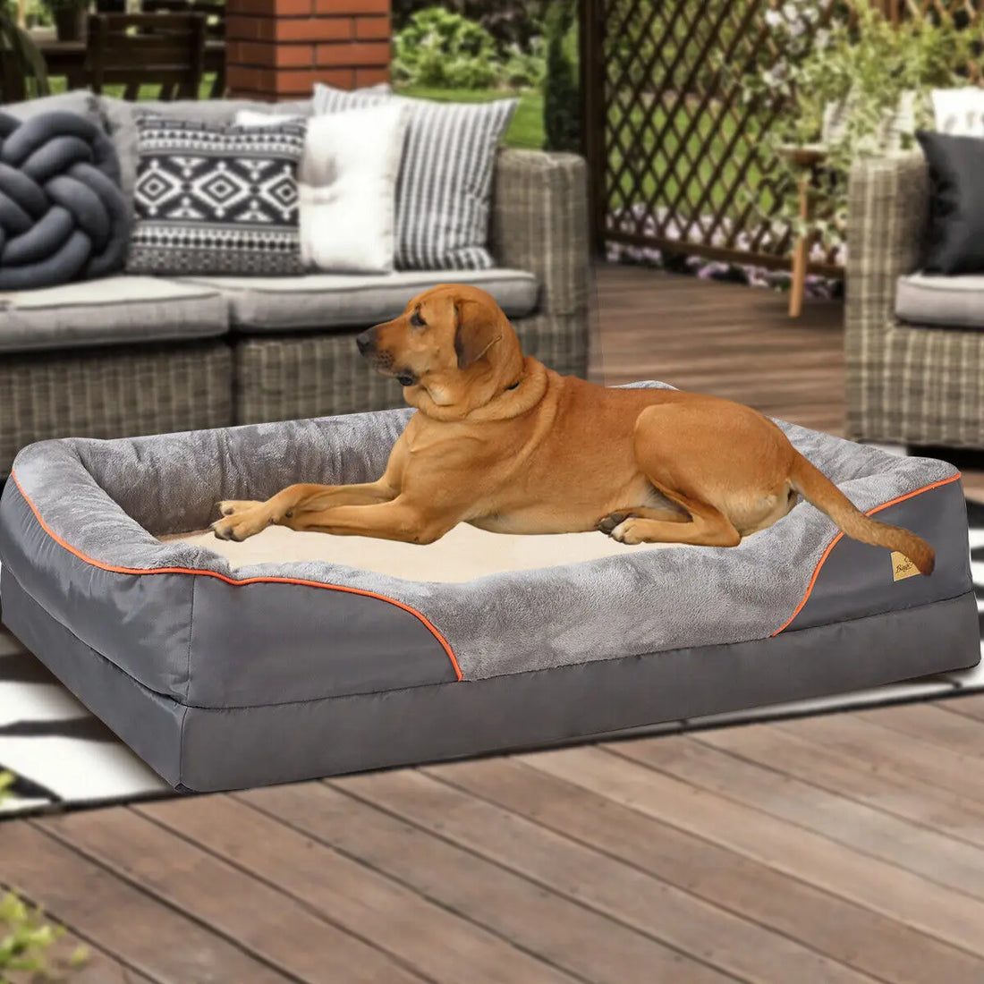 Waterproof Orthopedic Dog Bed