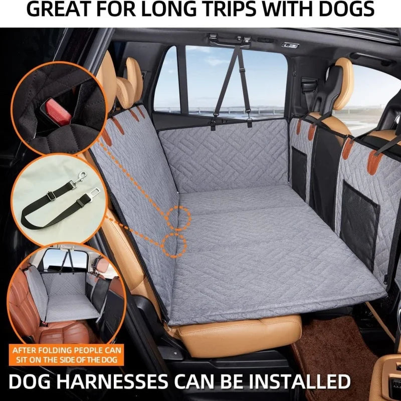 RideSafe™ Backseat Extender – Flat, Secure Travel Platform for Dogs